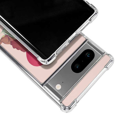 Disney Lady & The Tramp Spaghetti Dinner Google Pixel 8a Clear Case